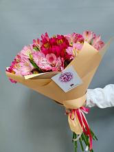 Букет малиновое вино в Минусинске Букет цветов из:  Альстромерии в Минусинске