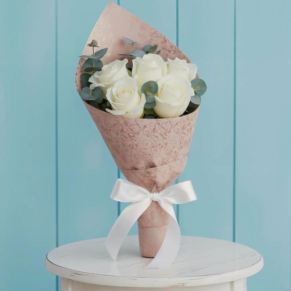 Букет контраст в Минусинске Букет цветов из: Розы в Минусинске