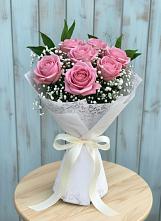 Букет шик блеск #REPLACE_PRED# Минусинске Букет цветов из:  Розы #REPLACE_PRED# Минусинске