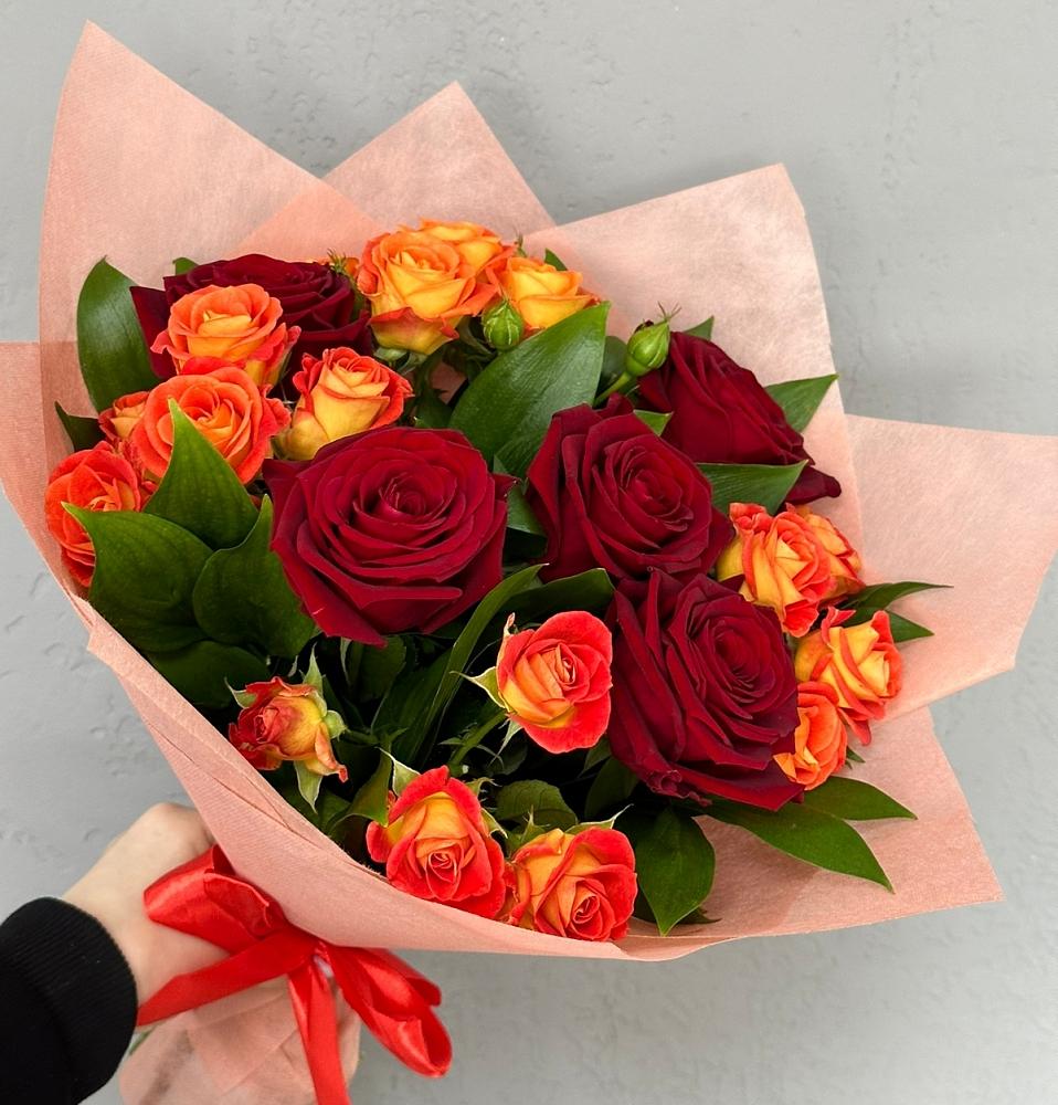 Букет любовь и восторг в Минусинске Букет Любовь и восторг в Минусинске