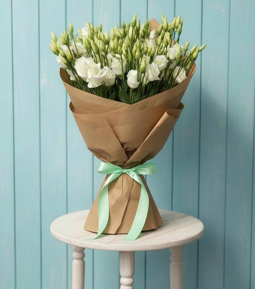 Букет цветов из: Лизиантусы в Минусинске