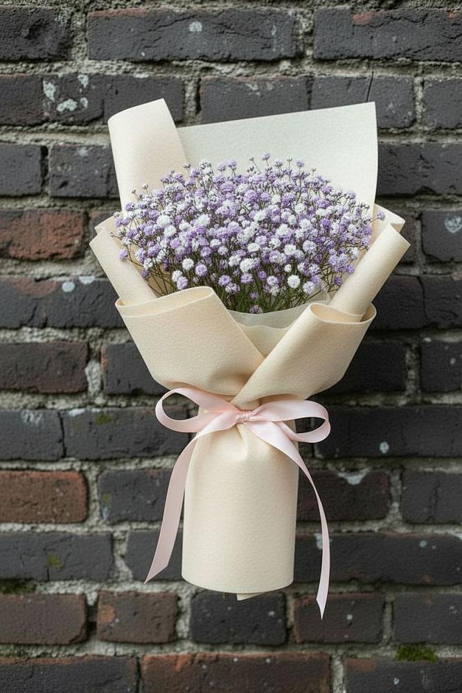 Букет Нежные чувства в Минусинске Букет цветов из: Гипсофила в Минусинске