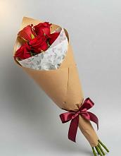 Букет просто и со вкусом в Минусинске Букет цветов из:  Розы в Минусинске