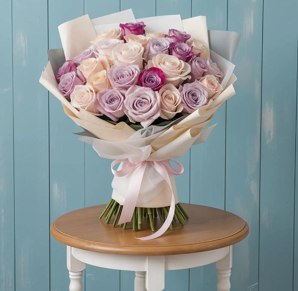 Букет десерт в Минусинске Букет цветов из: Розы в Минусинске