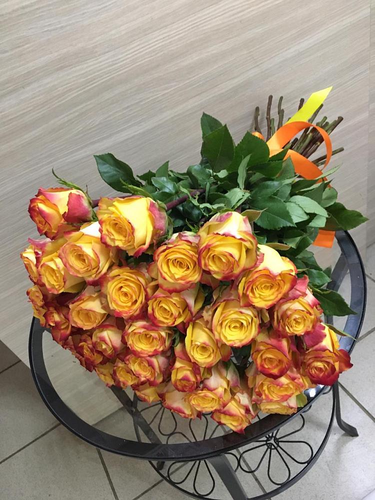 Букет Желтые розы в Минусинске