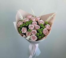 Букет цветов из:  Розы и Хризантемы в Минусинске