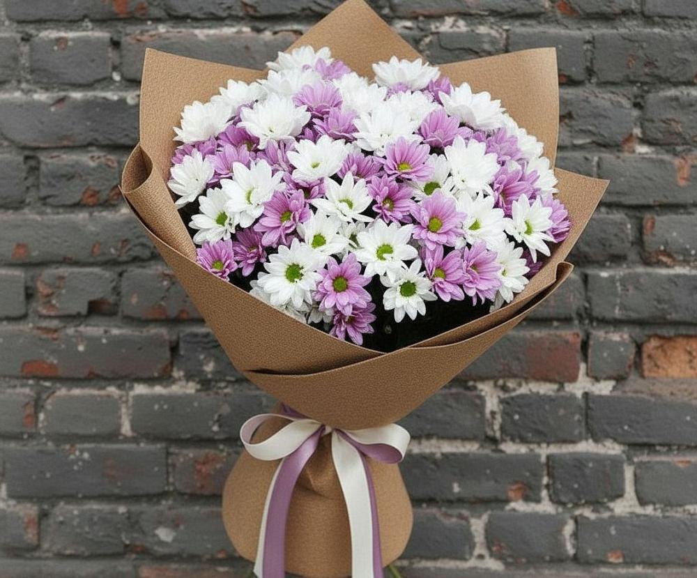 Букет грани совершенства в Минусинске Букет цветов из: Хризантемы в Минусинске