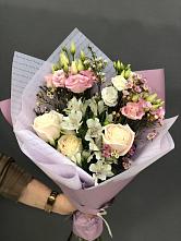Букет лунная мелодия #REPLACE_PRED# Минусинске Букет цветов из:  Альстромерии, Розы и Лизиантусы #REPLACE_PRED# Минусинске