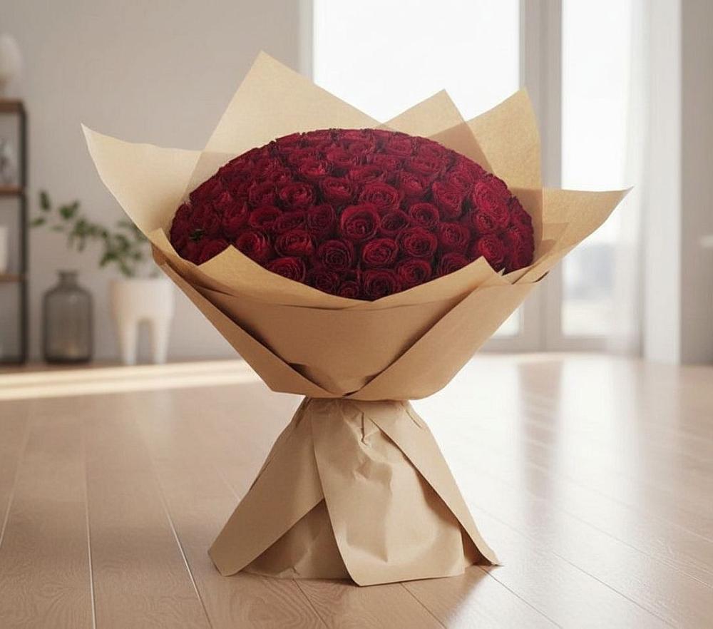 101 Красная роза в Минусинске Букет 101 Красная роза в Минусинске