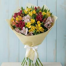 Букет Летние краски в Минусинске Букет цветов из:  Альстромерии в Минусинске