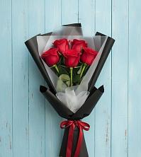 Букет в ритме города в Минусинске Букет цветов из:  Розы в Минусинске