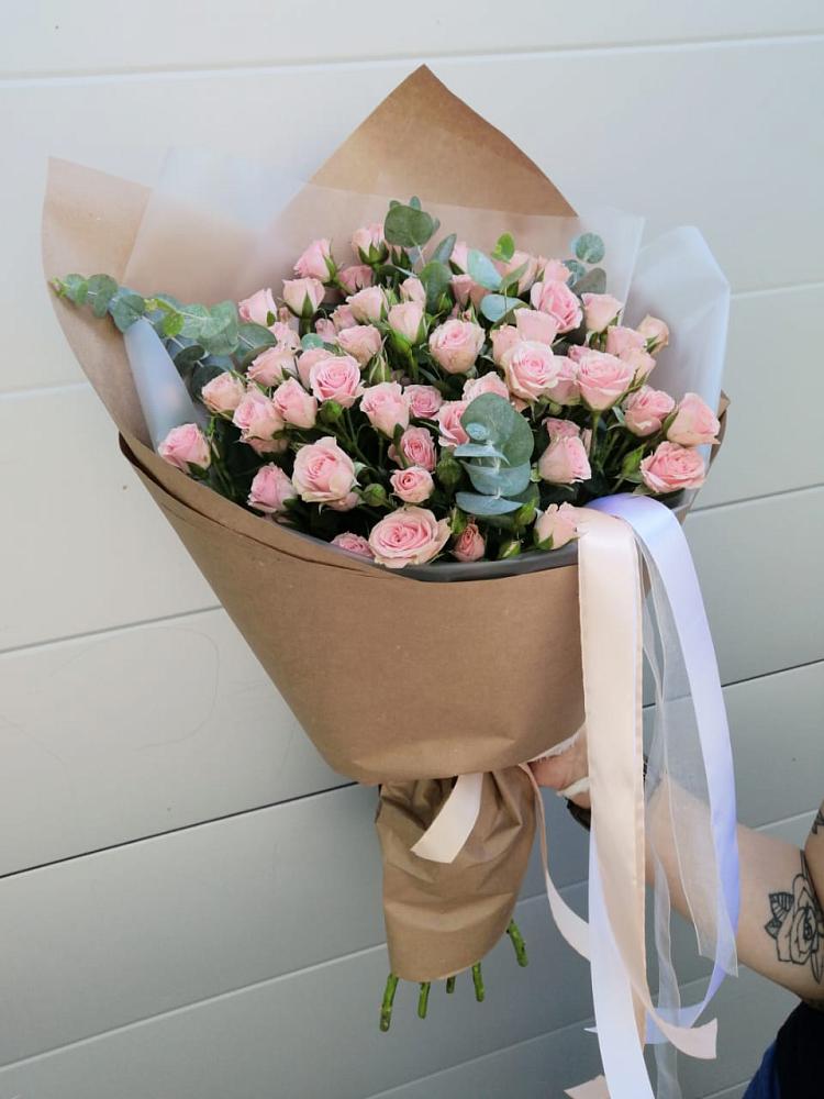 Букет Нежное касание в Минусинске Букет цветов из: Розы в Минусинске