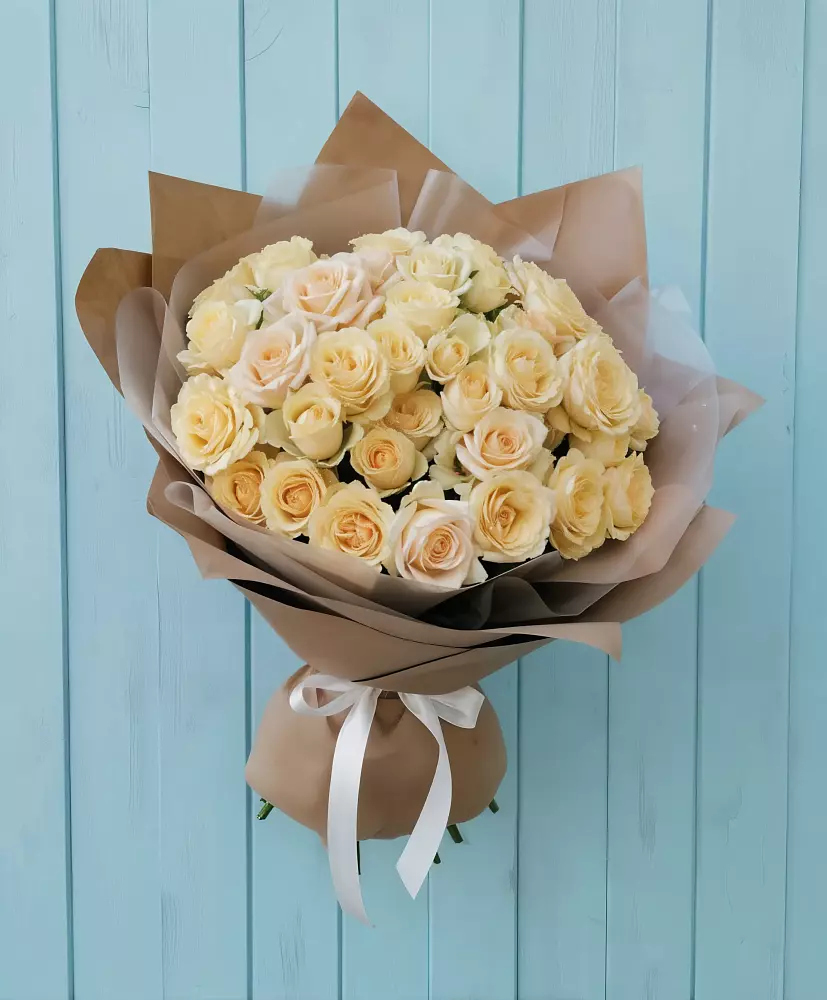 Букет Кремовое облако в Минусинске Букет Кремовое облако в Минусинске