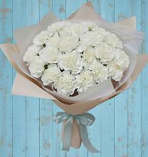 Букет Хрустальное утро в Минусинске Букет цветов из:  Гвоздики в Минусинске