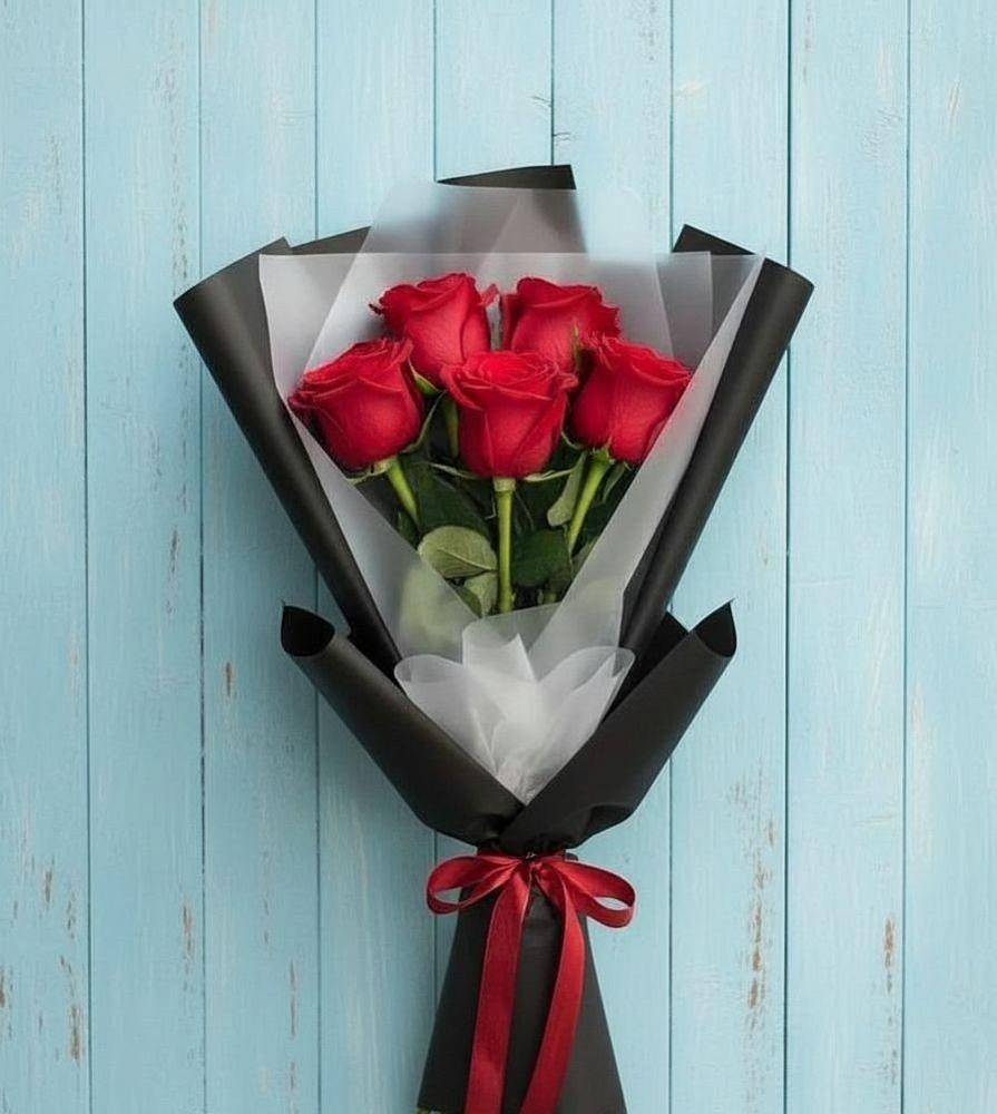 Букет в ритме города в Минусинске Букет цветов из: Розы в Минусинске