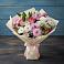 Букет цветов из: Хризантемы, Альстромерии и Розы в Минусинске